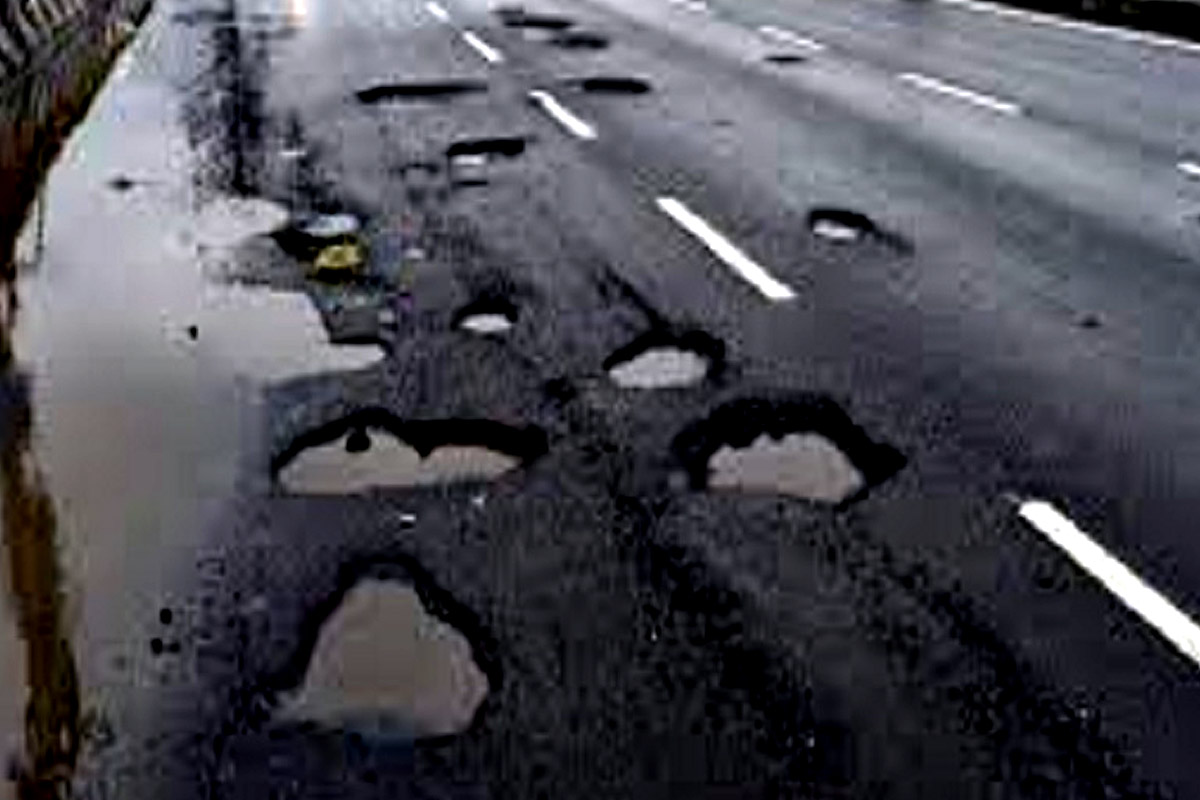पुर्व-पश्चिम राजमार्ग मर्मत नहुँदा दुर्घटनाको जोखिम